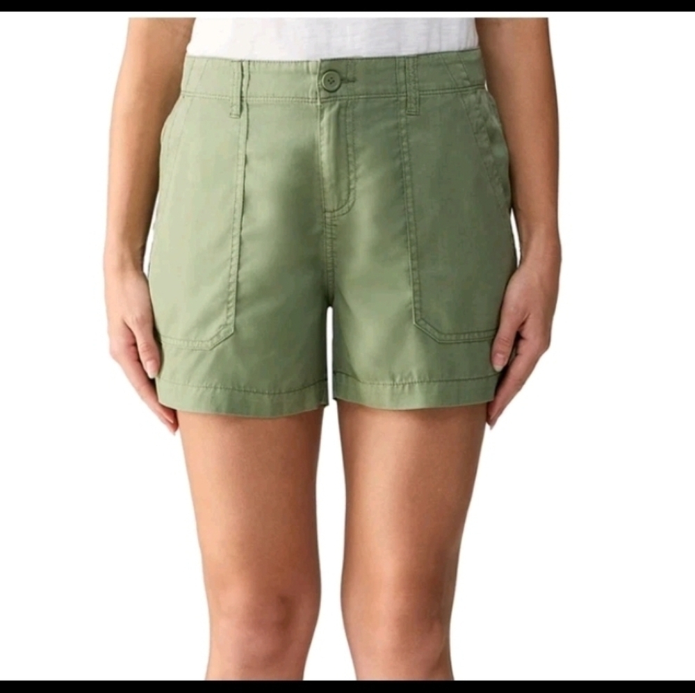👉Sanctuary Tencel Shorts Women’s Green Casual Lightweight Size XL